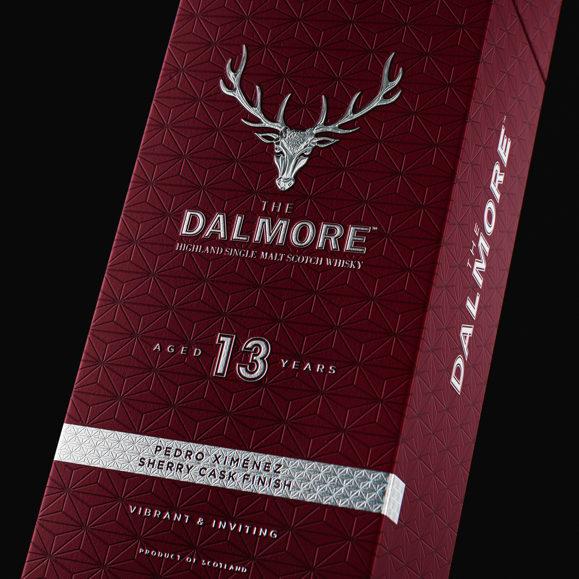 An example of The Dalmore whisky packaging by Stranger & Stranger